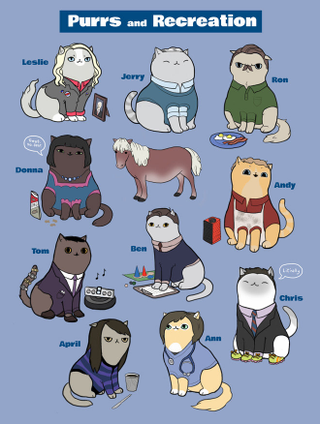 Illustration for article titled Artist crafts feline tributes to pop culture